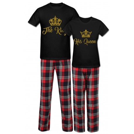 PIŻAMY DLA PARY ZAKOCHANYCH PREZENT NA WALENTYNKI