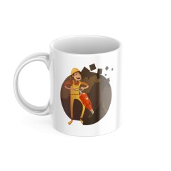 KUBEK SUPER GÓRNIK PREZENT DLA GÓRNIKA Z IMIENIEM KOLOROWY NADRUK