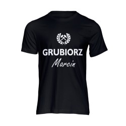 KOSZULKA GRUBIORZ Z IMIENIEM PREZENT DLA GÓRNIKA