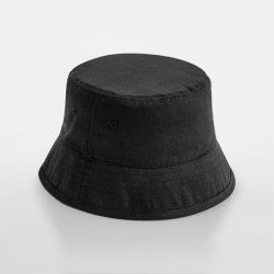 KAPELUSZ Z FILTREM UV 50+ MĘSKI DAMSKI BUCKET LETNI RYBACKI BAWEŁNIANY CZARNY