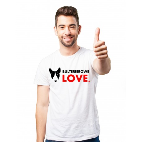 Koszulka Bullterierowe Love