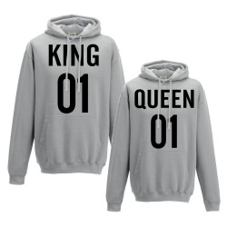 BLUZY DLA PAR ZAKOCHANYCH KING QUUEN 01